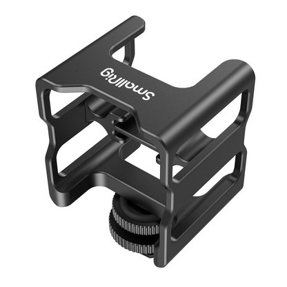 [CLEARANCE] SmallRig Storage Cage for RODE Wireless Go T/R Mircophone with Cold Shoe Mount, Anti-Drop and Scratch-Resistant with Aluminum Alloy Material 2998