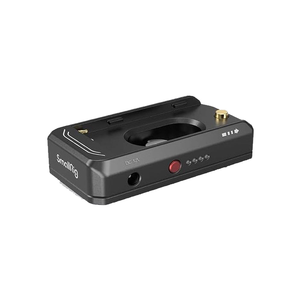 SmallRig NP-F/L-Series Aluminum Battery Plate with 18W USB Type-C Input / Output Port, LED Status Indicators, 12 and 7.4 VDC Barrel Outputs for Sony L-Series Camera 3168