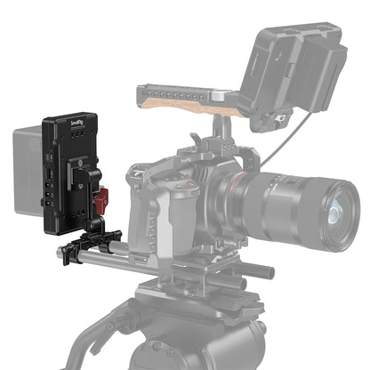 SmallRig Multifunctional V mount Battery Adapter with Adjustable Arm Support 3204B