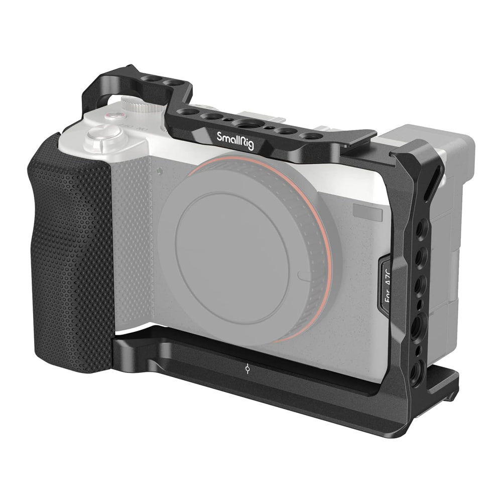 [CLEARANCE] SmallRig 3212 Durable Camera Cage with Anti Twist Side Lock Feature Suitable for Sony A7C Camera