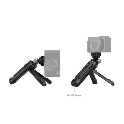 SmallRig SR-RG1 Extendable Wireless Shooting Grip Selfie Stick Tripod with Bluetooth Remote Control, 360 & 180 Degree Pan and Tilt and 1.5kg Load Capacity for Select Sony & Canon Mirrorless Cameras 3326