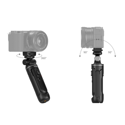 SmallRig SR-RG1 Extendable Wireless Shooting Grip Selfie Stick Tripod with Bluetooth Remote Control, 360 & 180 Degree Pan and Tilt and 1.5kg Load Capacity for Select Sony & Canon Mirrorless Cameras 3326