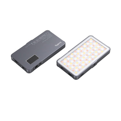 SmallRig Vibe P96L Ultrathin On-Camera RGB Video LED Light with Built-In 1500mAh Battery, 2500 to 8000K Color Dial, 21 Lightning FX, Adjustable Hue, Shoe Adapter, 1/4"-20 Threads, Magnets, LCD Status Display, USB Power Input | 3489B