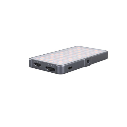 SmallRig Vibe P96L Ultrathin On-Camera RGB Video LED Light with Built-In 1500mAh Battery, 2500 to 8000K Color Dial, 21 Lightning FX, Adjustable Hue, Shoe Adapter, 1/4"-20 Threads, Magnets, LCD Status Display, USB Power Input | 3489B