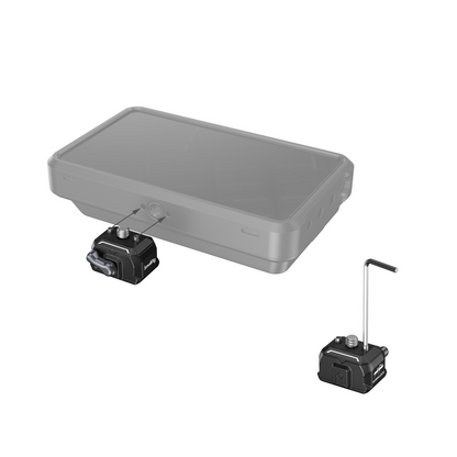 SmallRig HawkLock Drop-in Universal Mini QR Quick Release Plate and Clamp with Built-in Silicone Pads, Triple-Module Design, 5Kg Load Capacity & 1/4"-20 Threaded Holes for Camera Cages & Tripods 3513C