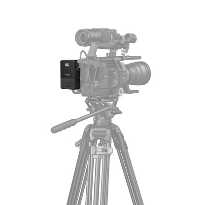 SmallRig VB50 Mini V Mount Battery (50Wh) with Safe & Fast Bi-Directional Charging, Multiple Interfaces & OLED Display for Cameras, Camcorders, Drones, Gimbals, Phones, Tablets, Laptops, Video Lights & Field Monitors | 3579 Black