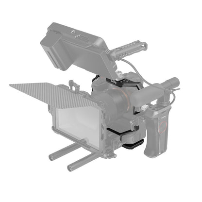 [CLEARANCE] SmallRig Formfitting Camera Cage with VG-C4EM Battery Grip Support, Multiple 1/4"-20 & 3/8"-16 Threads, NATO Rail & One Cold Shoe Mount for Sony Alpha a1 and Select Alpha a7 Mirrorless Cameras 3594