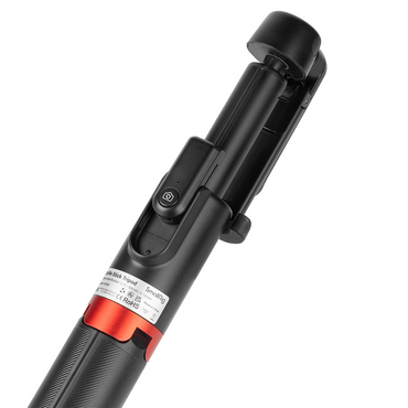 [CLEARANCE] SmallRig ST20 Pro Portable Selfie Stick Tripod with Bluetooth Remote Control, Smartphone Holder, 1.3m Max Height, 360 Degree Rotatable for Vlogging, Live Streaming (Black) 3636B