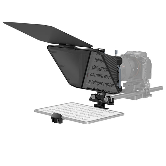 SmallRig Multifunctional Teleprompter with Up to 11" Wide Tablet Holder, 95mm Supported Lens Size, Remote Controller, 4 x 5.56" Filter Frame for Tablet, Phone, Phone, iPad, DSLR & Mirrorless Camera | 3646