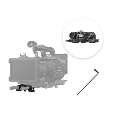 [CLEARANCE] SmallRig 15mm LWS Matte Box and Lens Support with 0.8" Vertical Adjustment and Adjustable Wingnut and Anti-Twist Design, 1/4"-20 Screws Compatible for Camera Rail Support System and Lenses 3652