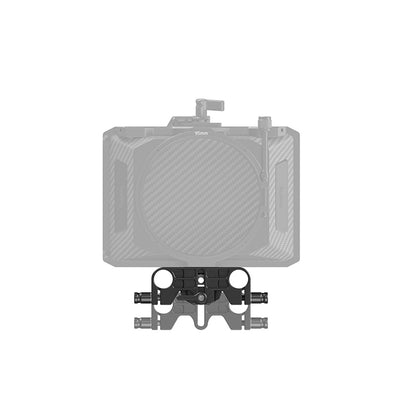 [CLEARANCE] SmallRig 15mm LWS Matte Box and Lens Support with 0.8" Vertical Adjustment and Adjustable Wingnut and Anti-Twist Design, 1/4"-20 Screws Compatible for Camera Rail Support System and Lenses 3652