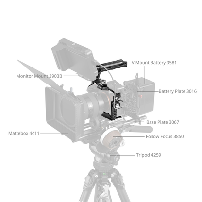 SmallRig Full Camera Cage Kit for Sony Alpha A7 V / A7 IV / A7S III / A7R V Mirrorless Cameras
