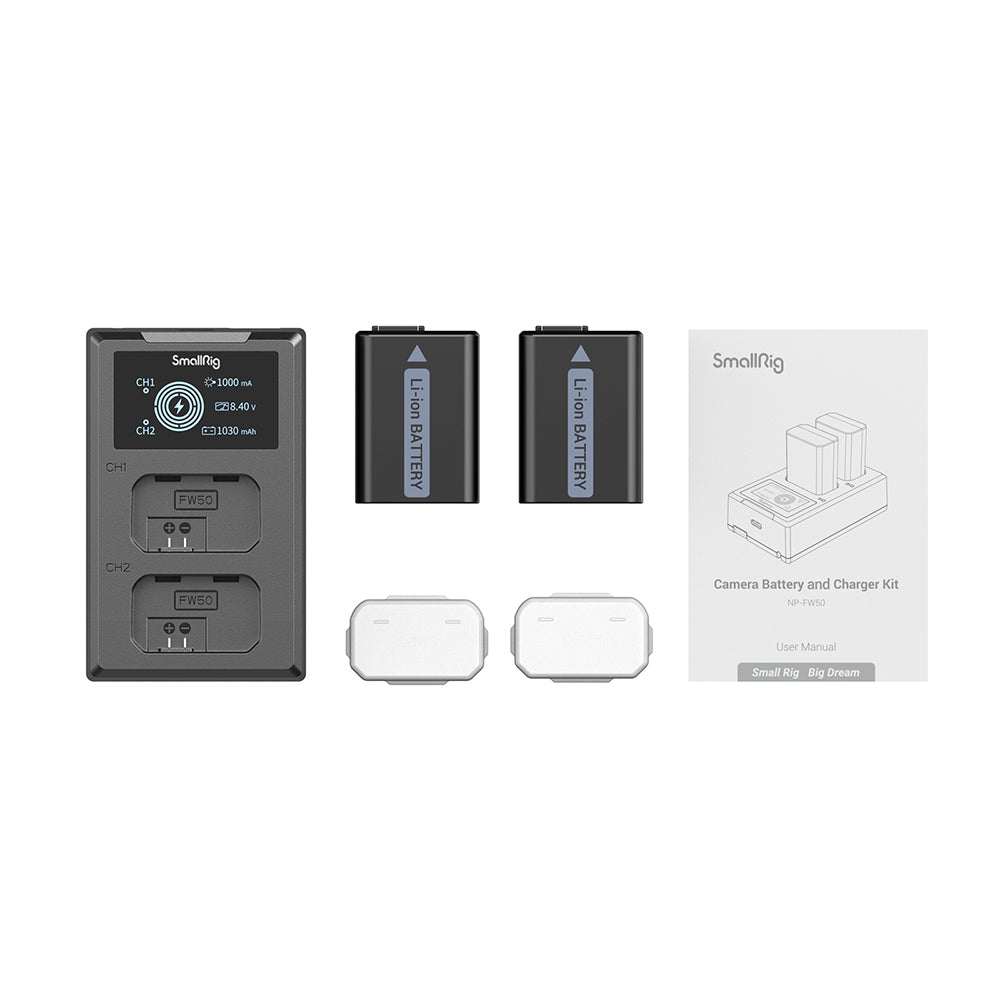 SmallRig NP-FW50 USB-C Rechargeable Camera Battery
