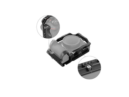 SmallRig Formfitting Full Cage with Built-In Arca-Type Plate, Shoe Mount with Dual-Head Magnetic Screwdriver, 1/4"-20, 3/8"-16, ARRI Accessory Threads for Nikon 730 Mirrorless Camera 3858