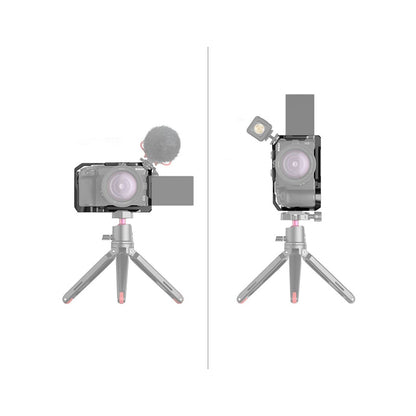 SmallRig Formfitting Full Cage with Built-In Arca-Type Plate, Shoe Mount with Dual-Head Magnetic Screwdriver, 1/4"-20, 3/8"-16, ARRI Accessory Threads for Nikon 730 Mirrorless Camera 3858
