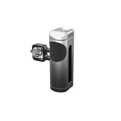 SmallRig Smartphone Side Handle with Built-In Flexible Up/Down Adjustment, 1/4"-20 Case or Cage Connection and Top Cold Shoe Mount for Professional Shooting | 3894