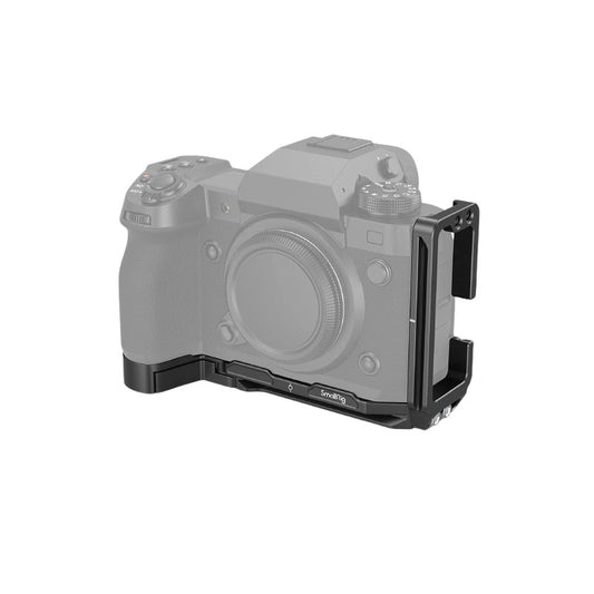 SmallRig L Bracket with Built-in Arca-Type AR Quick Release Base Plate, 1/4"-20 Threaded Holes and Wrist Strap Hole for Fujifilm X-H2S Mirrorless Camera 3928B