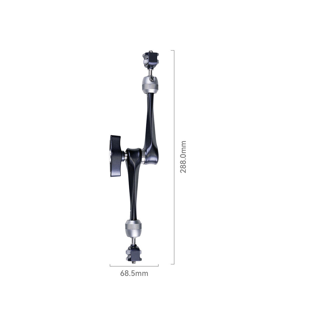 SmallRig 11" Rosette Arm with Adjustable Ball Heads and Locking Lever with 1/4"-20 Anti-Twist Screws, 2.8Kg Max Load Capacity for Camera Accessories 3959