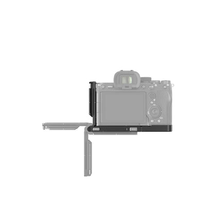 SmallRig Foldable L-Bracket Arca Type Dovetail Design, Foldable Side Plate, 1/4"-20 Threaded Holes for Sony a7 IV, a7R V & a7S III Mirrorless Cameras | 3984