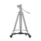 SmallRig Universal Aluminum Tripod Dolly with Large Rotating Wheels, Stationary Locking System, Adjustable Telescopic Legs for Professional Videography and Filmmaking | 3986