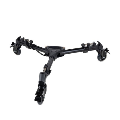 SmallRig Universal Aluminum Tripod Dolly with Large Rotating Wheels, Stationary Locking System, Adjustable Telescopic Legs for Professional Videography and Filmmaking | 3986