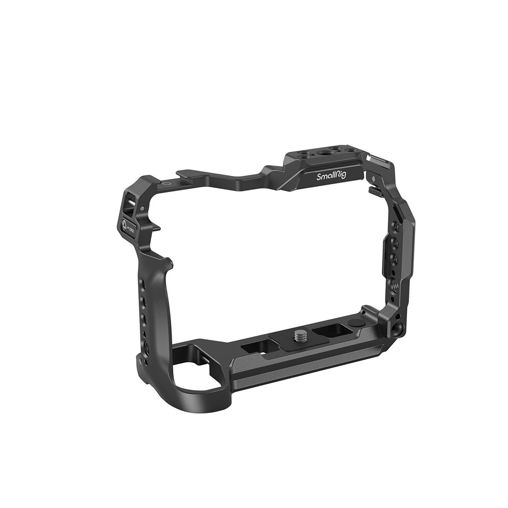 SmallRig Formfitting Camera Cage with Arca-Type QR Quick Release Base, Anti-Twist Locks 1/4"-20 & 3/8"-16 Accessory Threads, NATO Rails and Shoe Mounts for Select Panasonic Lumix Mirrorless Camera 4022