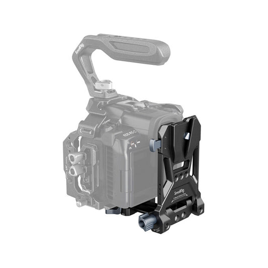 SmallRig Compact V-Mount Battery Mounting Plate System with Arca-Swiss QR Quick Release Plate, 90 Degree Rotating Plate and 15mm Rods with Chest Support for SmallRig VB50 / VB99, Sony Alpha, Canon EOS and Panasonic Lumix Series DSLR / Mirrorless Camera
