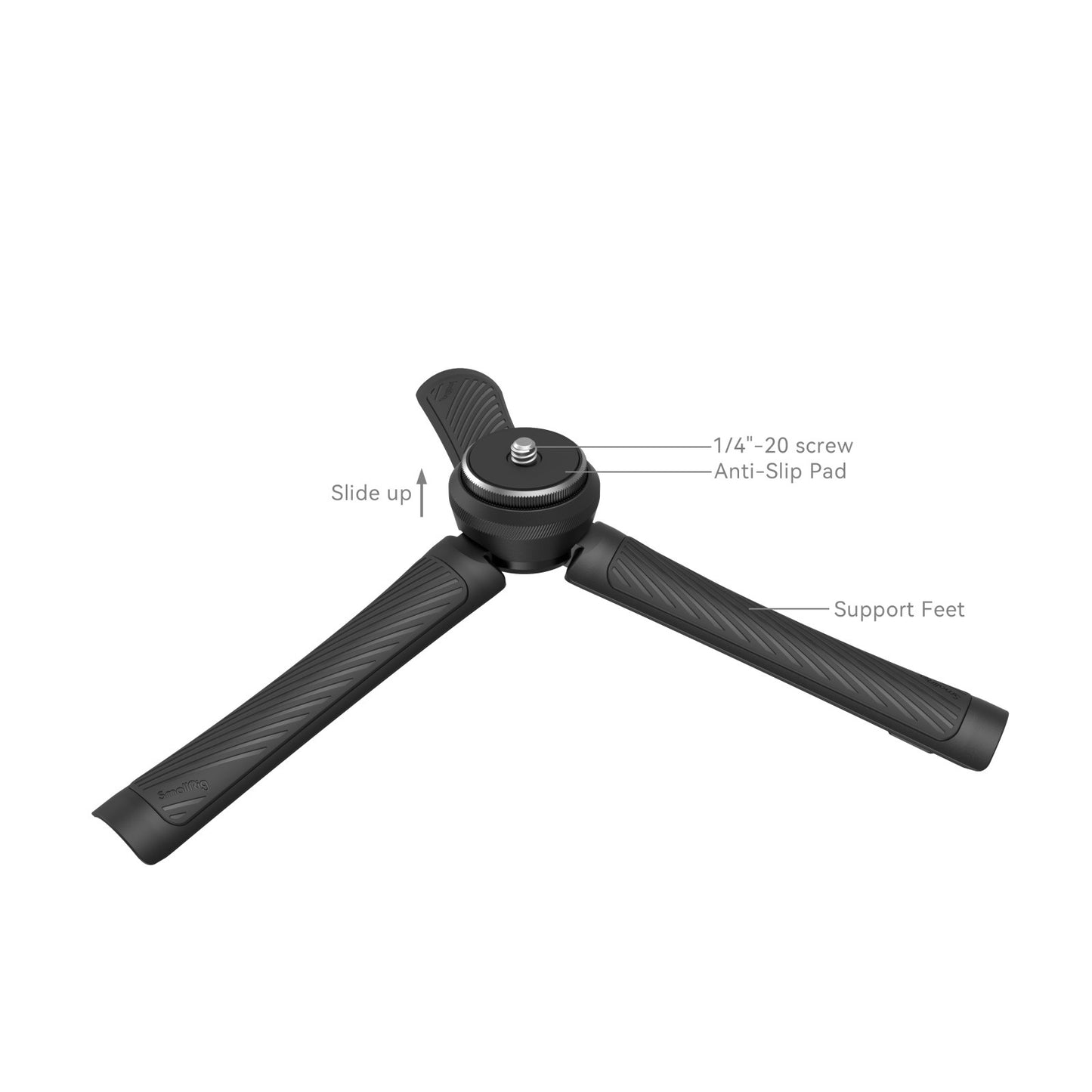 SmallRig Mini Quick Release Tripod with 1/4"-20 Screw for Gimbal Stabilizers, Cameras, Webcams, Mobile Phone Rigs, Camera Cage, Fill LIghts, and Other Accessories