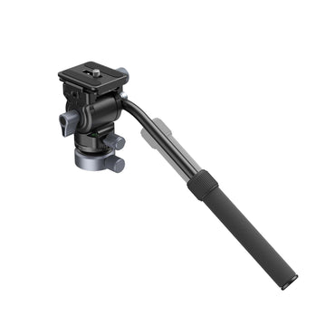SmallRig Fluid Video Head Mount Plate with Leveling Base with Smooth Pan and Tilt Movements, 4Kg Max Payload and Built-In Wrench for Videography and Studio Equipment 4170