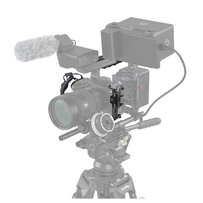SmallRig Full Camera Cage for Sony FX30 / FX3 with XLR Extension Handle, Detachable TO Rail, HDMI Cable Clamp, Arca-Type Quick Release Base Plate, Cold Shoe Mount, ARRI, 1/4"-20 and 3/8"-16 Holes for Attachments and Accessories