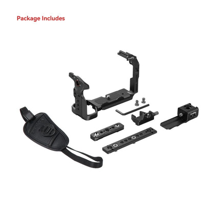 SmallRig Full Camera Cage for Sony FX30 / FX3 with XLR Extension Handle, Detachable TO Rail, HDMI Cable Clamp, Arca-Type Quick Release Base Plate, Cold Shoe Mount, ARRI, 1/4"-20 and 3/8"-16 Holes for Attachments and Accessories