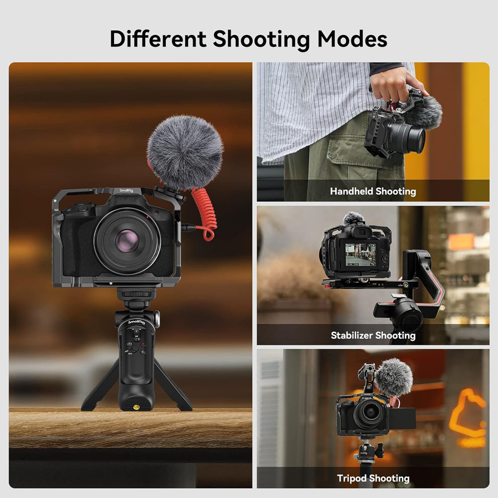 SmallRig Aluminum Formfitting Full Camera Cage for Canon EOS R50 with ...