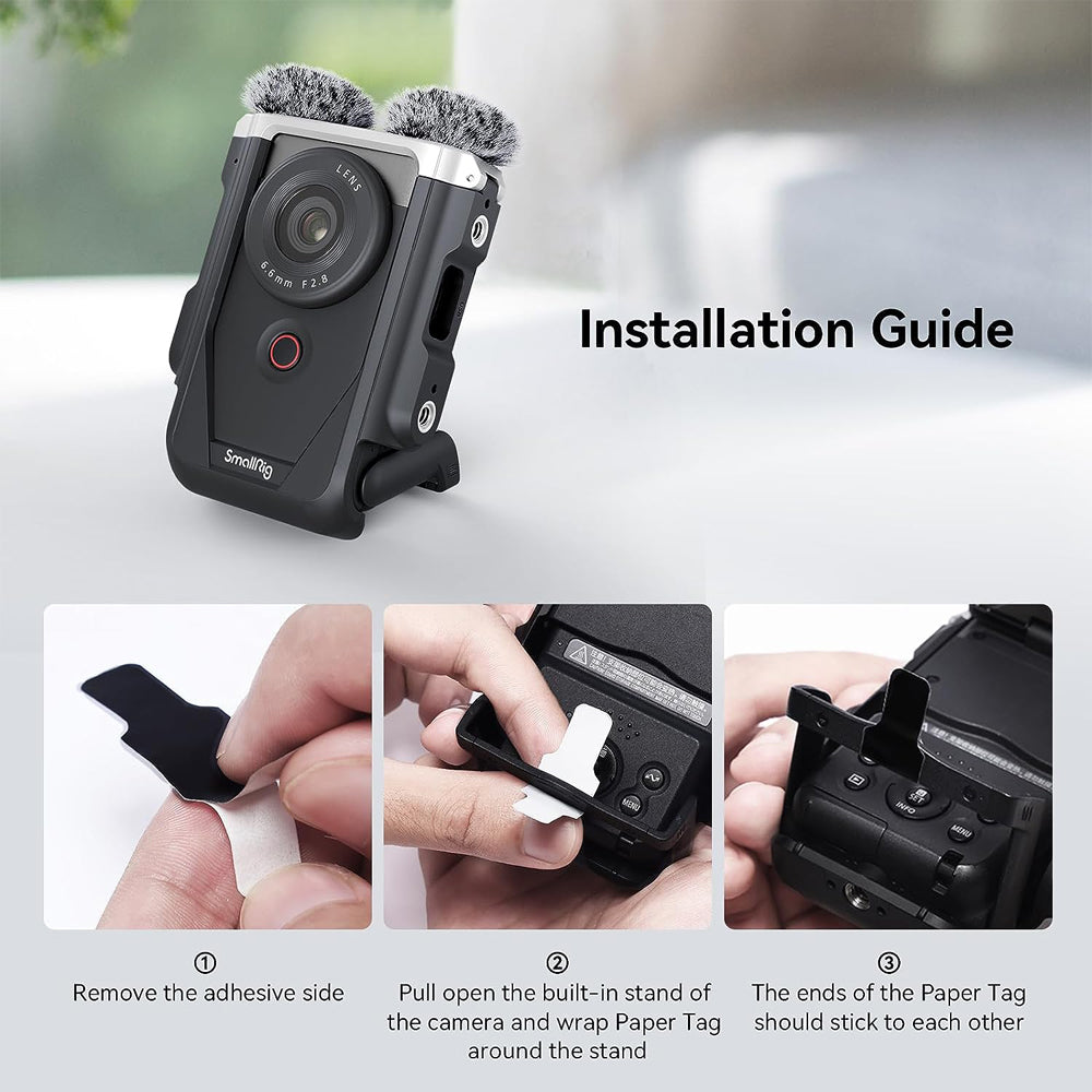 SmallRig Formfitting Full Camera Cage Kit for Canon PowerShot V10 with ...