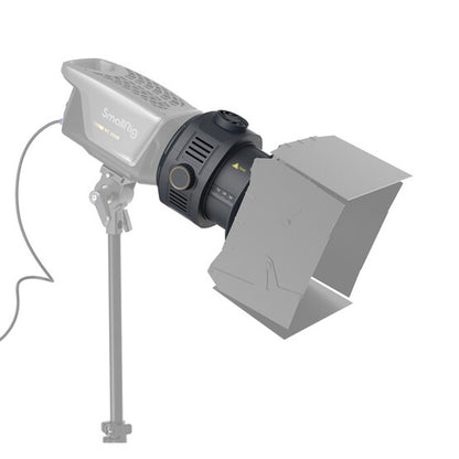 SmallRig RA-F150 Focusing Glass Fresnel Lens with Bowens S Mount for Max 600W LED Monolights, 40 Degreee Flood Beam Angle, Active Cooling and Dissipatio Fan for Video and TV Production and Live Streaming | 4246