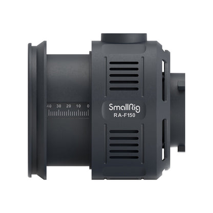 SmallRig RA-F150 Focusing Glass Fresnel Lens with Bowens S Mount for Max 600W LED Monolights, 40 Degreee Flood Beam Angle, Active Cooling and Dissipatio Fan for Video and TV Production and Live Streaming | 4246