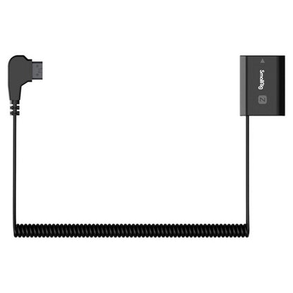 SmallRig Right-Angle Male D-Tap to NP-FZ100 Dummy Battery 6.6' Coiled Power Cable with 8-8.4V Output & Upgraded Chip for Full Decoding | 4253B