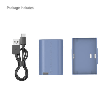 [CLEARANCE] SmallRig (LP-E6NH) Rechargeable Li-Ion Battery Pack 2400mAh 7.2V with 0.6m USB Type C Charging Cable for Canon EOS Series DSLR Mirrorless Cameras | 4264