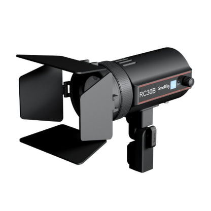 [CLEARANCE] SmallRig RC 30B Portable Bi-Color LED Video Light with 4-Leaf Barndoor and Beam Control Ring for Photography and Studio Lighting | 4279