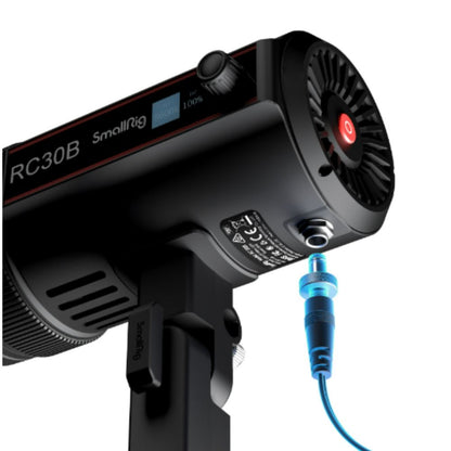 [CLEARANCE] SmallRig RC 30B Portable Bi-Color LED Video Light with 4-Leaf Barndoor and Beam Control Ring for Photography and Studio Lighting | 4279