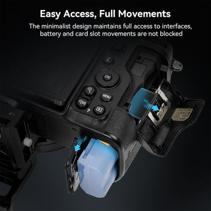SmallRig Horizontal to Vertical Nikon Z-Series Rotatable Camera Mounting Plate Kit for RC2 & Arca-Swiss Type Tripod Heads with Multiple Mounting Points, Full Access to Buttons & Ports | 4306