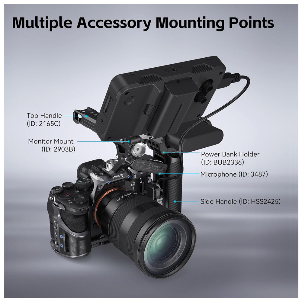 SmallRig Rhinoceros Full Camera Cage Kit for Sony a7R V a7 IV a7s