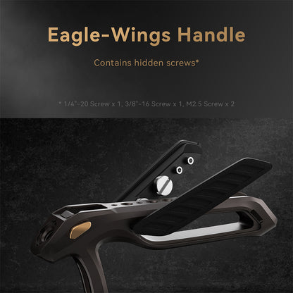 SmallRig Night Eagle Full Camera Cage Kit for Nikon Z8 Mirrorless Camera with Arca-Swiss Quick Release Plate, 1/4"-20 and 3/8"-16  Threads,QD Socket, TO Rail and Cold Shoe Mount | 4317