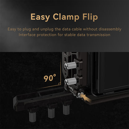 SmallRig Night Eagle Full Camera Cage Kit for Nikon Z8 Mirrorless Camera with Arca-Swiss Quick Release Plate, 1/4"-20 and 3/8"-16  Threads,QD Socket, TO Rail and Cold Shoe Mount | 4317