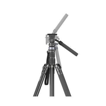 SmallRig FreeBlazer CT190 Aluminum Video Tripod with Integrated Bowl Leveling Base, 360° 90°/-55° Pan & Tilt Control, Telescopic Legs, Detachable Monopod, 184cm Adjustable Max Height