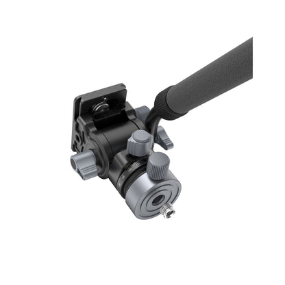 SmallRig FreeBlazer CT190 Aluminum Video Tripod with Integrated Bowl Leveling Base, 360° 90°/-55° Pan & Tilt Control, Telescopic Legs, Detachable Monopod, 184cm Adjustable Max Height