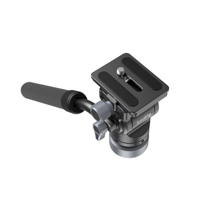 SmallRig FreeBlazer CT190 Aluminum Video Tripod with Integrated Bowl Leveling Base, 360° 90°/-55° Pan & Tilt Control, Telescopic Legs, Detachable Monopod, 184cm Adjustable Max Height