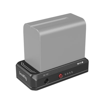 [CLEARANCE] SmallRig L-Series / NP-F Battery Adapter Plate with LP-E6H Battery Kit (Advanced Edition) with 36W USB-C Input / Output Port, LED Status Indicators and Cage with 1/4"-20 Screw for Select Canon and Blackmagic Pocket Cinema Camera | 4340