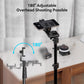 SmallRig PT-30 4 Section Reverse Folding Livestreaming Aluminum Tripod Kit with 180 Degree Video Head, Max 67" Working Height, 2Kg Load Capacity, 33ft Wireless Remote Range for Smartphones, Vlog Vlogging, Live Selling, Interviews