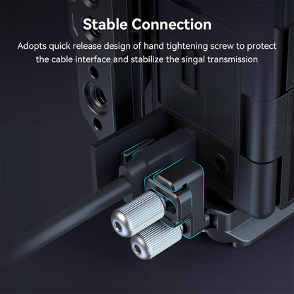 SmallRig Full Camera Cage Kit for Sony a7C II and 7CR Mirrorless Camera with Arca-Type Baseplate, 1/4"-20 and 3/8" Threads, QD and Cold Shoe Mounts, Strap Slots with Screw and Side Locks | 4422