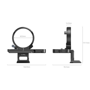 [CLEARANCE] SmallRig Horizontal to Vertical Camera Mount Plate Kit for Sony a7C II / ILCE-7CM2 and a7CR / ILCE-7CR Body with Arca-Swiss Quick Release Plate, 1/4"-20 & 3/8"-16 Threaded Holes for Handle Grips, Magic Arms, and Other Accessory Attachments